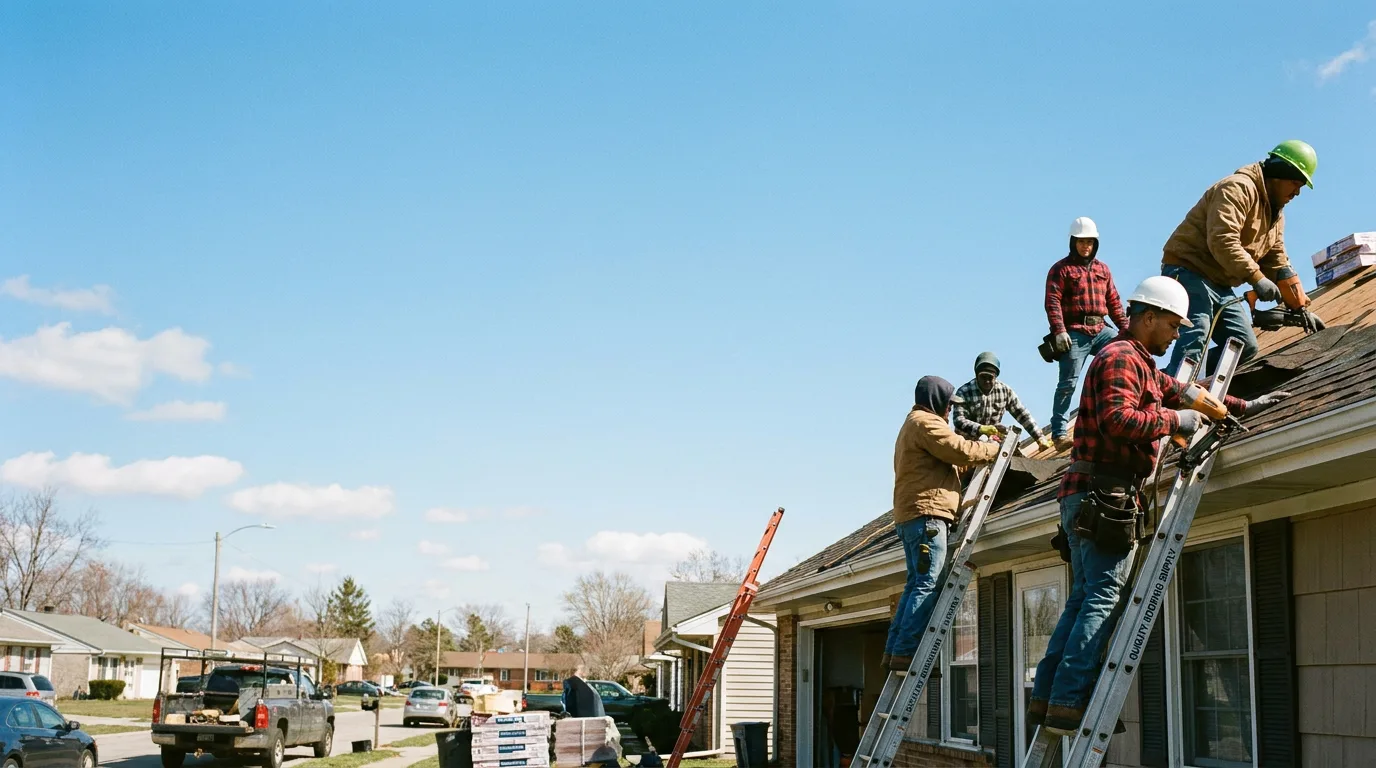 Roofing in Greentown, IN near me